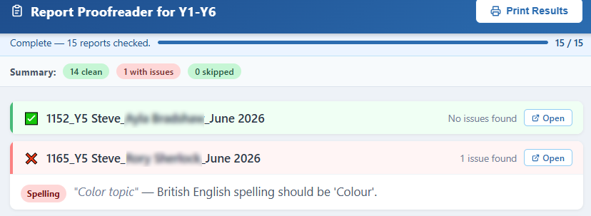 AI Assessment Summary